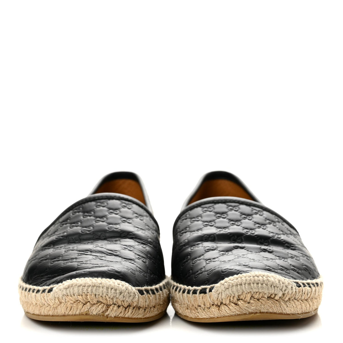 Gucci Microguccissima Signature Women's Espadrilles 38 Black