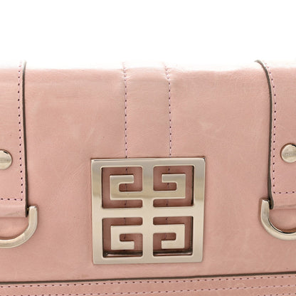 Goatskin Shoulder Bag - Pink