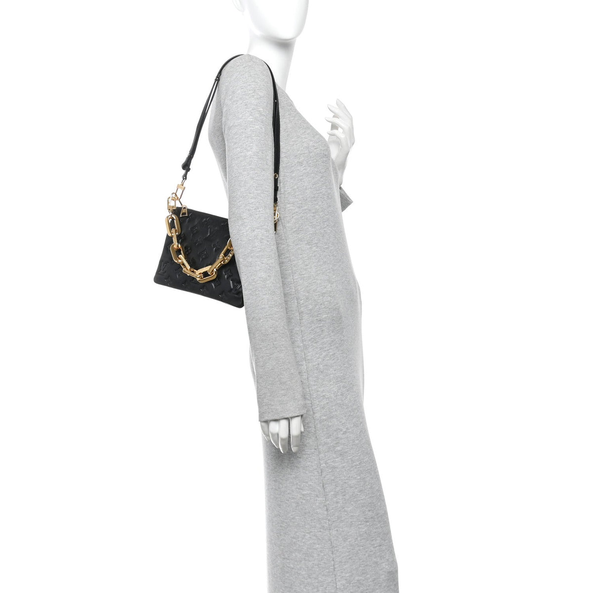 Lambskin Handbag - Black