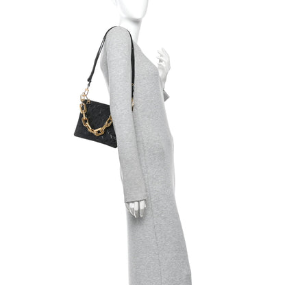 Lambskin Handbag - Black