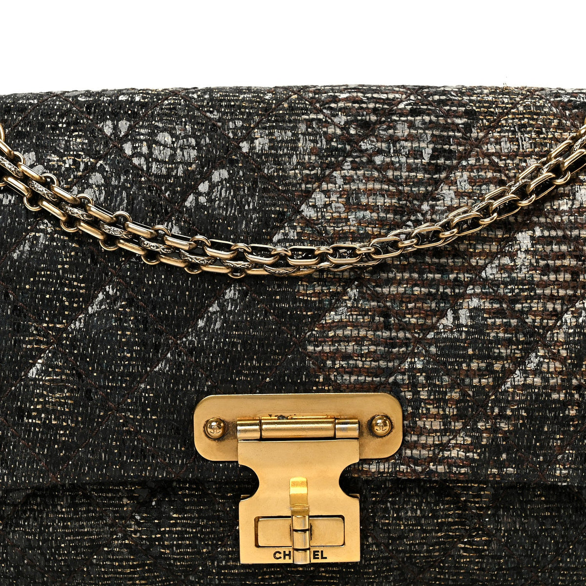 Quilted Flap Shoulder Bag