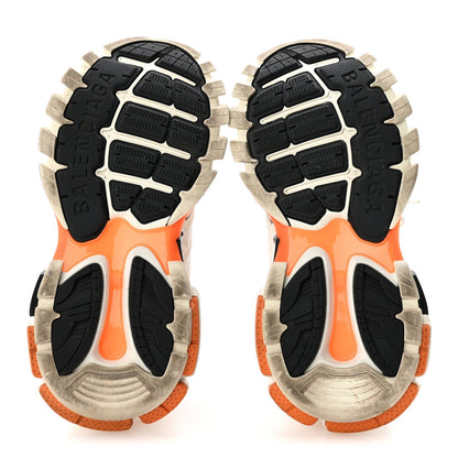Balenciaga Mesh Women's Track Sneakers 35 White Orange
