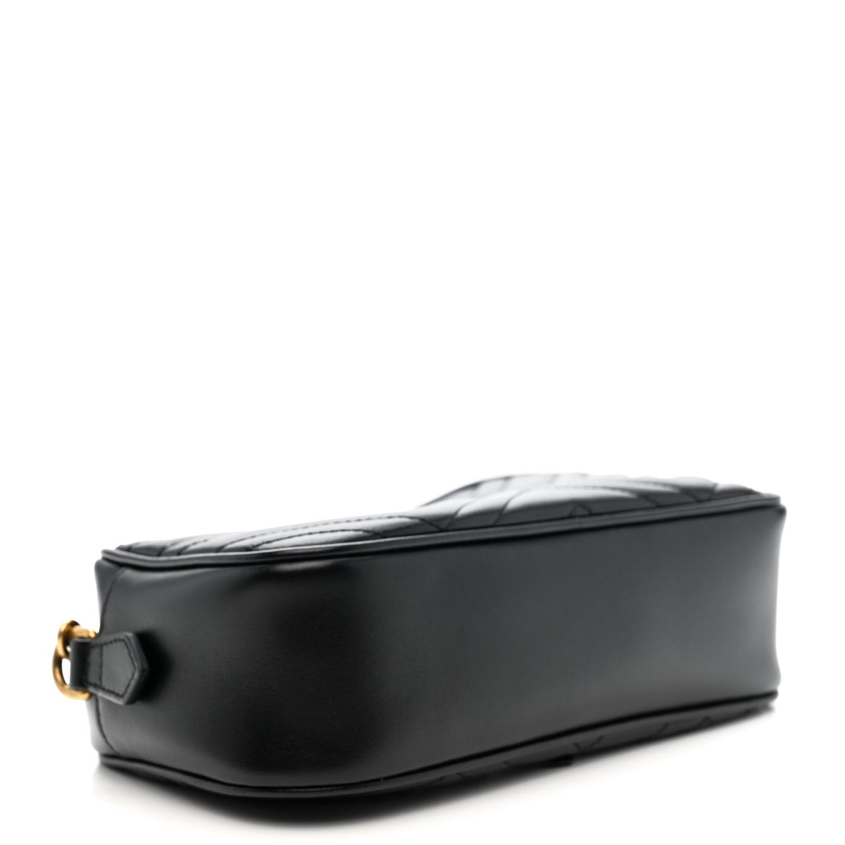 Small Calfskin Shoulder Bag - Black