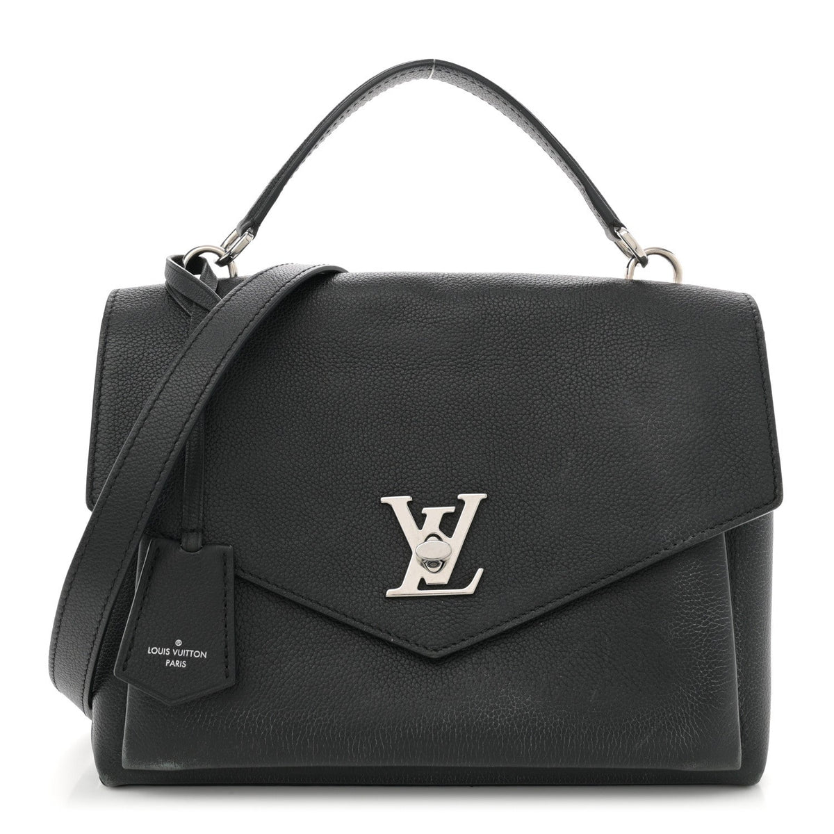 Calfskin Handbag - Black