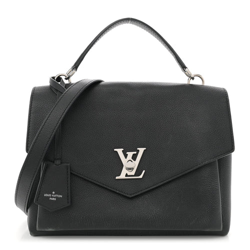 Calfskin Handbag - Black