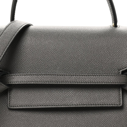Calfskin Belt Bag - Grey