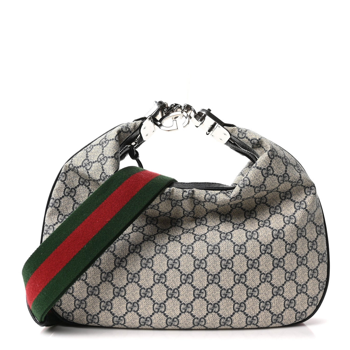 Large Calfskin Shoulder Bag - Red