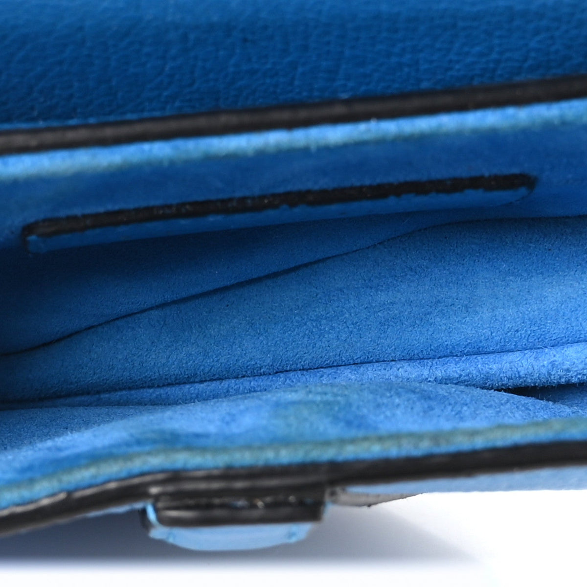 Goatskin Handbag - Blue