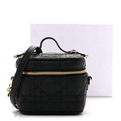 Lambskin Handbag - Black