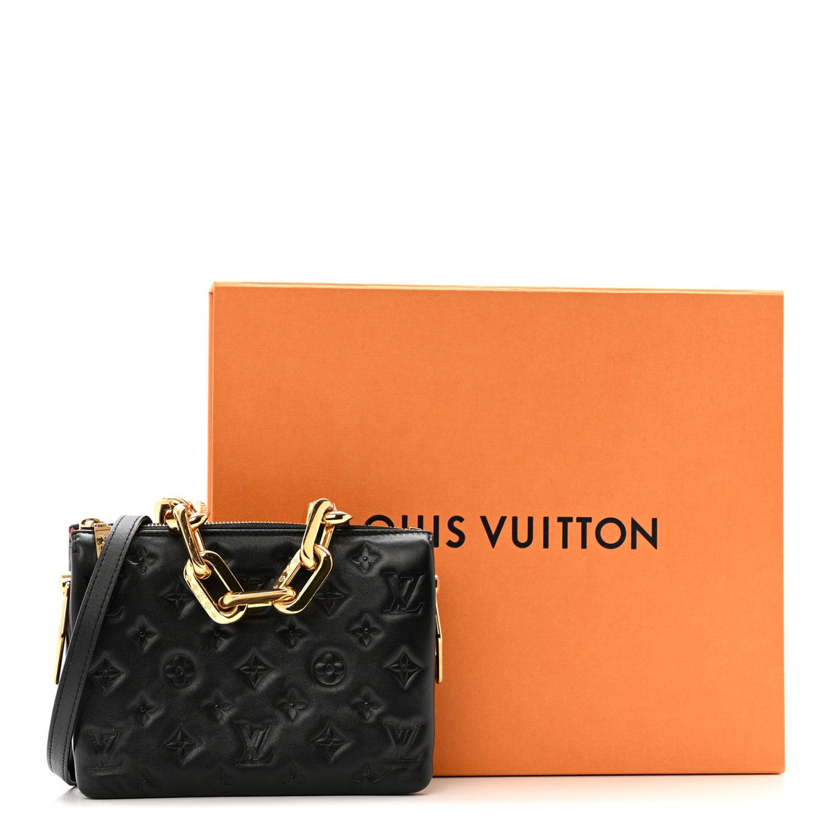 Lambskin Handbag - Black