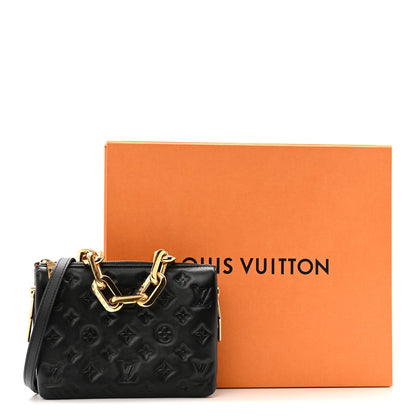 Lambskin Handbag - Black
