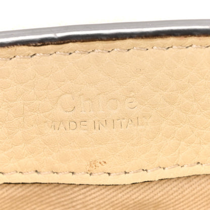 Mini Calfskin Shoulder Bag - White