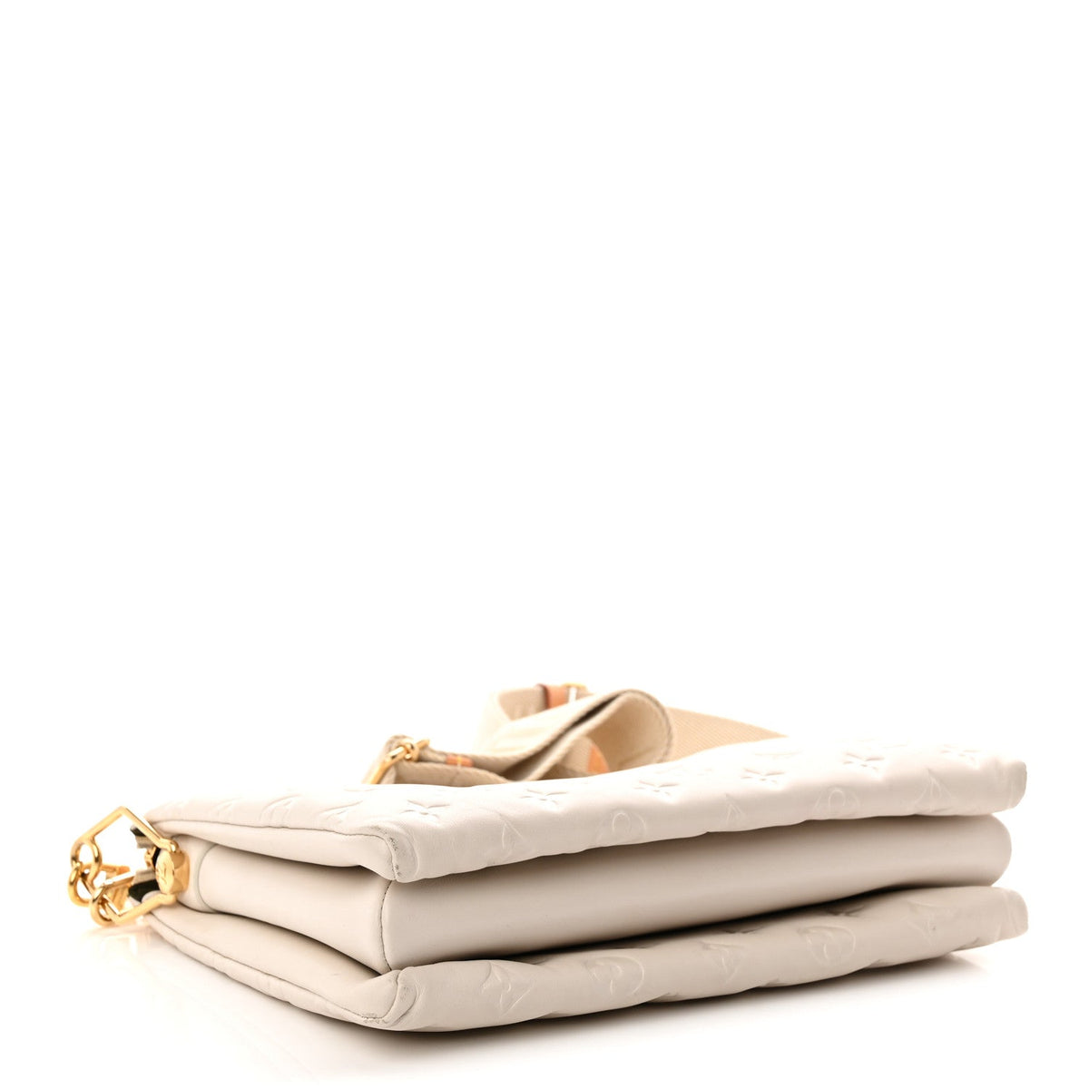 Lambskin Handbag - Beige