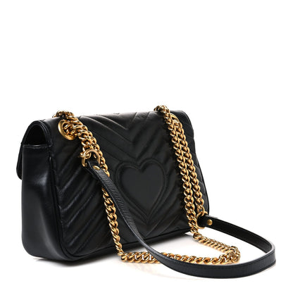 Small Calfskin Shoulder Bag - Black