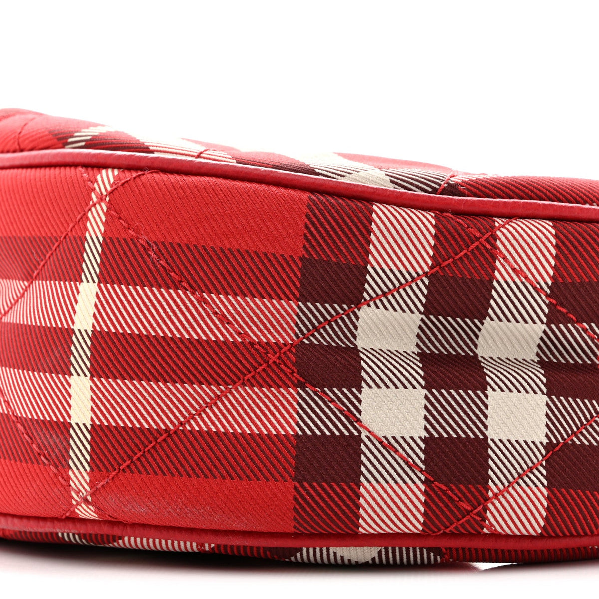 Nylon Crossbody Bag - Red