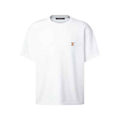Men's Short-Sleeved Crewneck With Signature