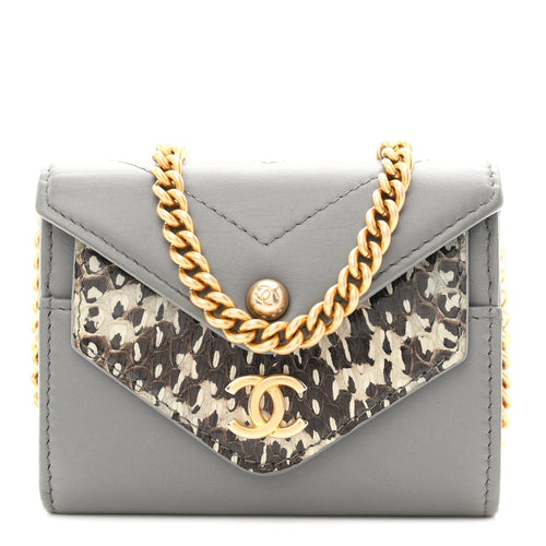 Calfskin Handbag - Grey
