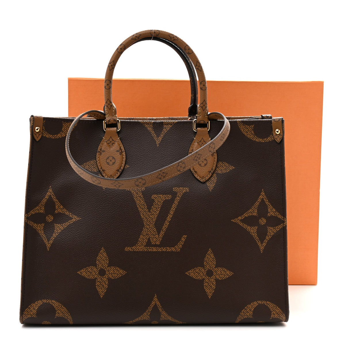 Reverse Monogram Giant Onthego Mm Handbag
