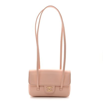 Mini Caviar Shoulder Bag - Pink