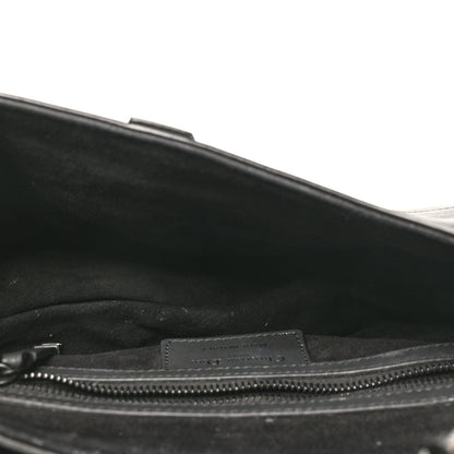 Calfskin Handbag - Black