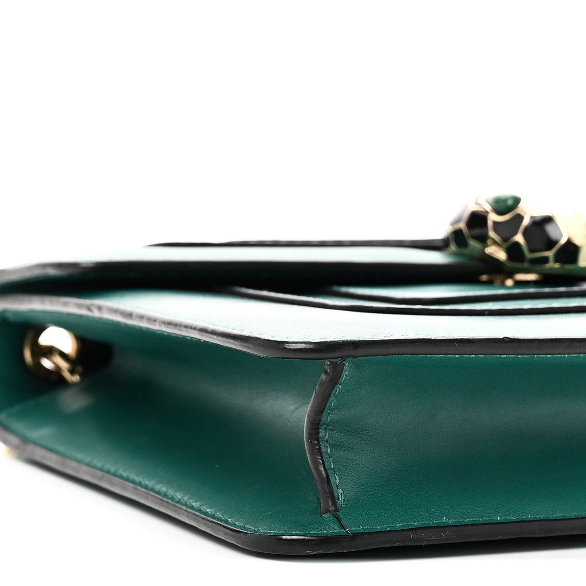 Small Calfskin Crossbody Bag - Green