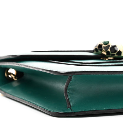 Small Calfskin Crossbody Bag - Green