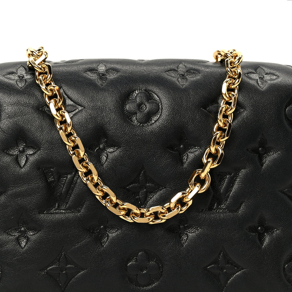 Lambskin Handbag - Black