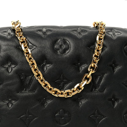 Lambskin Handbag - Black