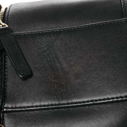 Lambskin Handbag - Black