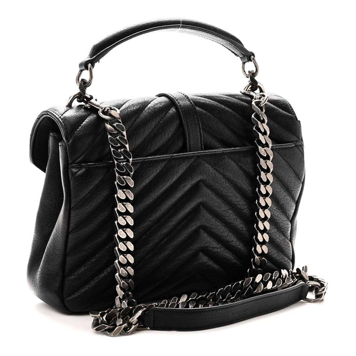 Medium Sheepskin Handbag - Black
