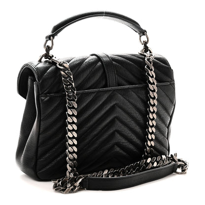 Medium Sheepskin Handbag - Black