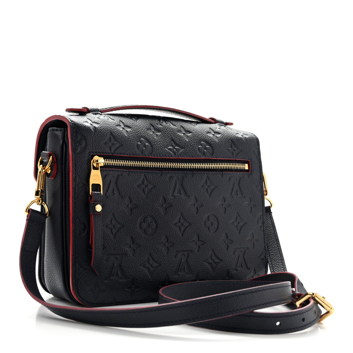 Empreinte Pochette Metis Marine Rouge Handbag