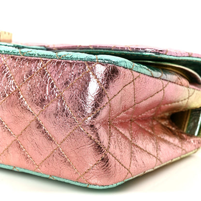 Quilted Goatskin Flap Shoulder Bag