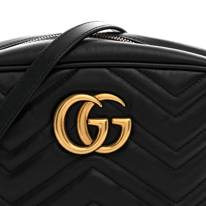 Small Calfskin Shoulder Bag - Black