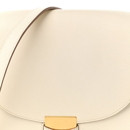 Small Calfskin Handbag - White