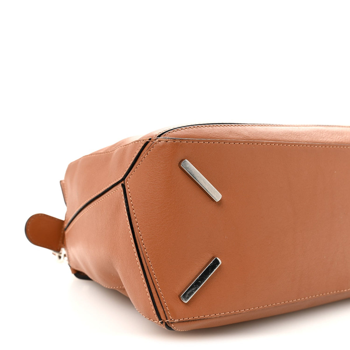 Medium Calfskin Handbag - Tan