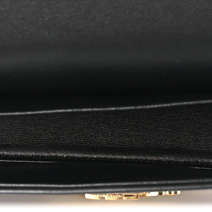 Calfskin Shoulder Bag - Black