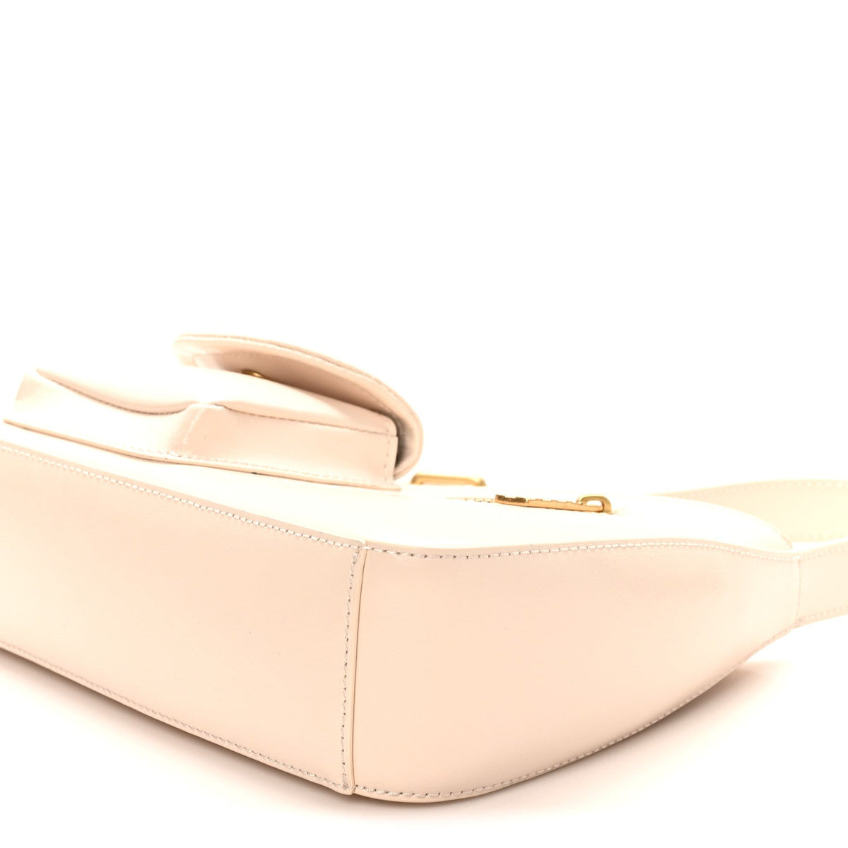 Calfskin Hobo Bag - White
