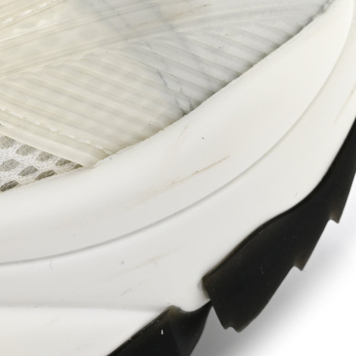 Louis Vuitton Metallic Calfskin Technical Mesh Women's Run 55 Sneakers 36 Bleu Clair