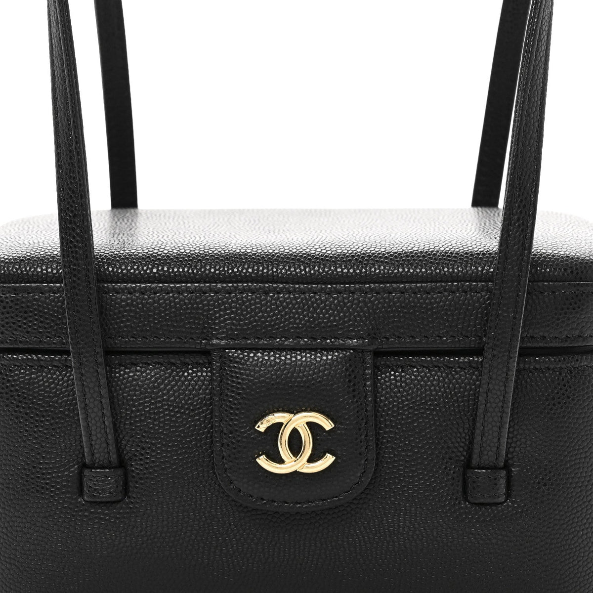 Caviar Handbag - Black