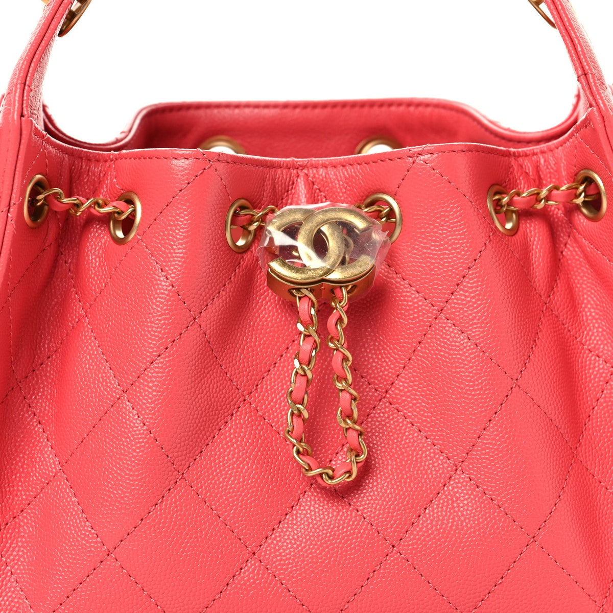 Mini Quilted Caviar Handbag