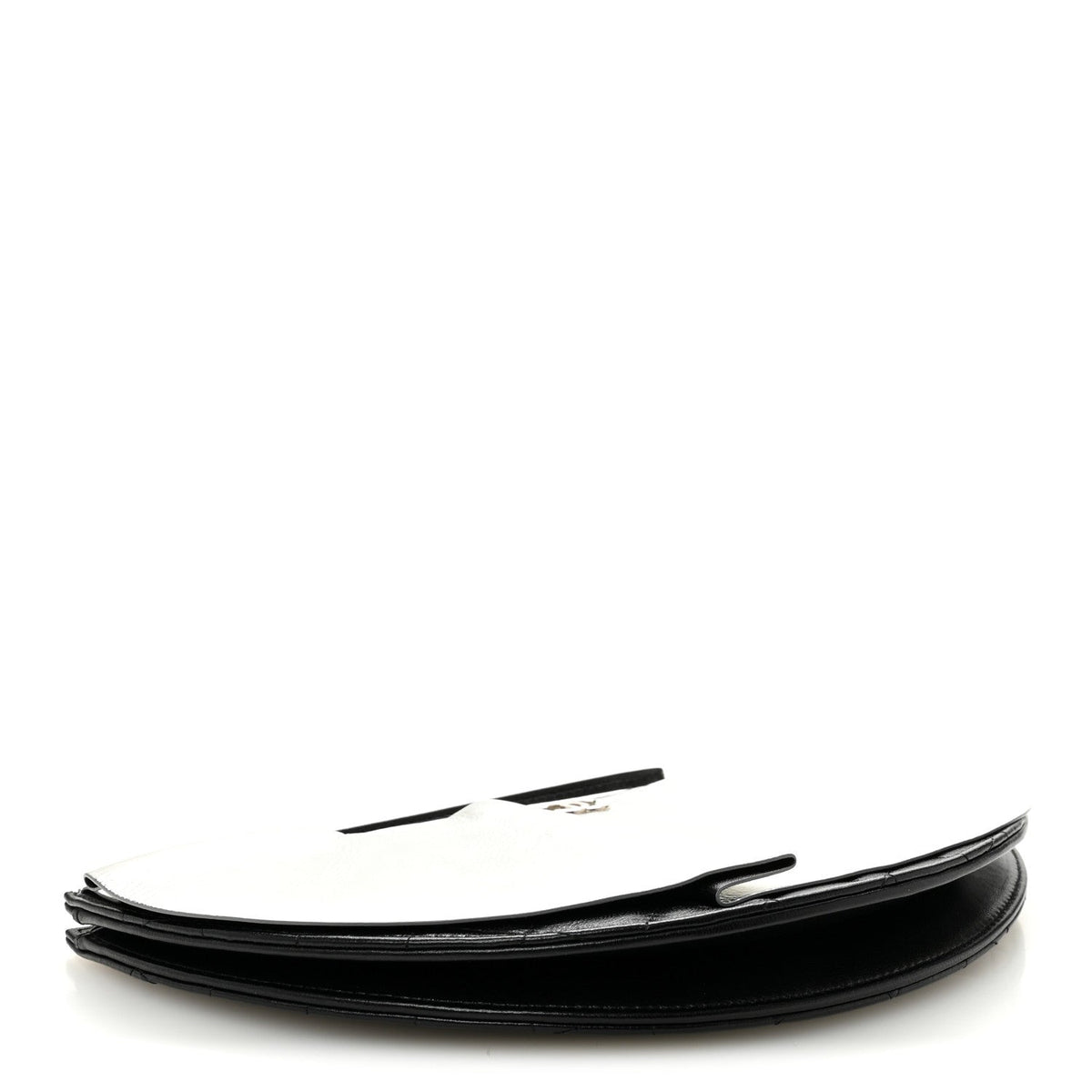 Lambskin Clutch Bag - Black