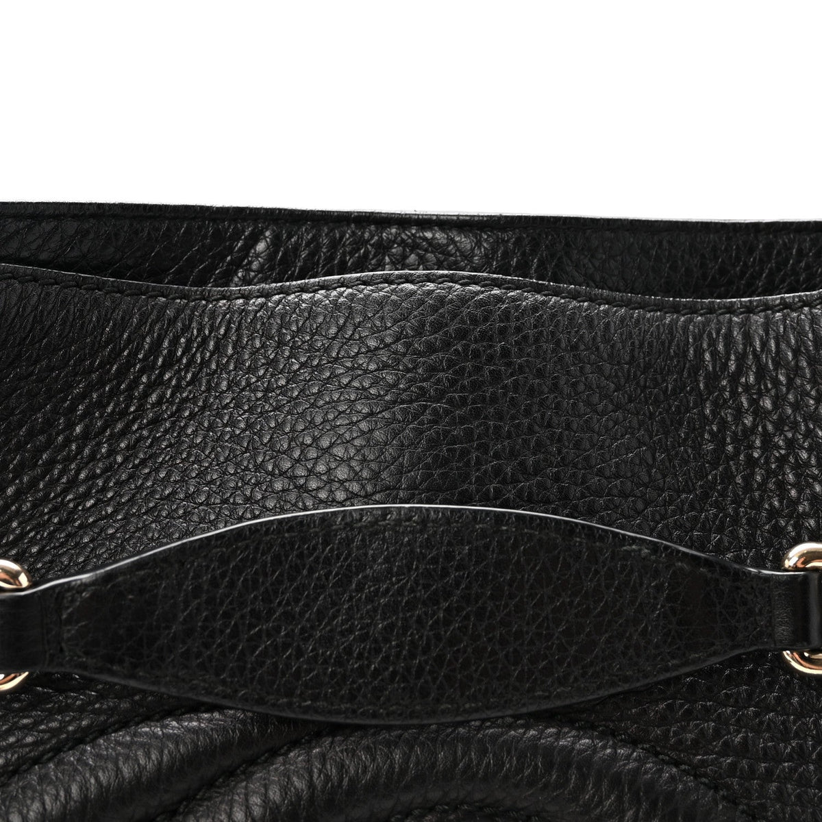 Medium Calfskin Shoulder Bag - Black