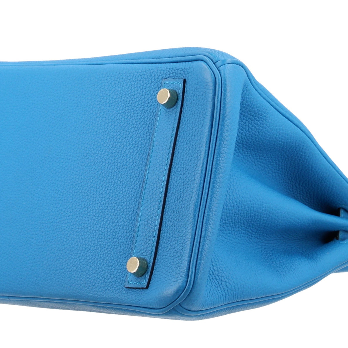 Togo Birkin 30 Bleu Zanzibar Handbag