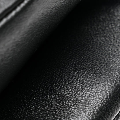 Lambskin Handbag - Black