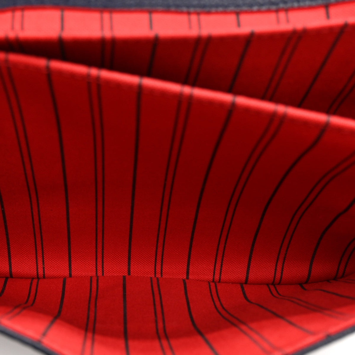 Empreinte Pochette Metis Marine Rouge Handbag
