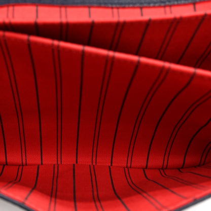 Empreinte Pochette Metis Marine Rouge Handbag