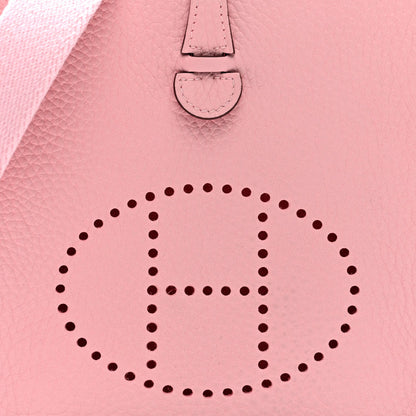 Taurillon Clemence Evelyne Tpm Rose Saku Handbag