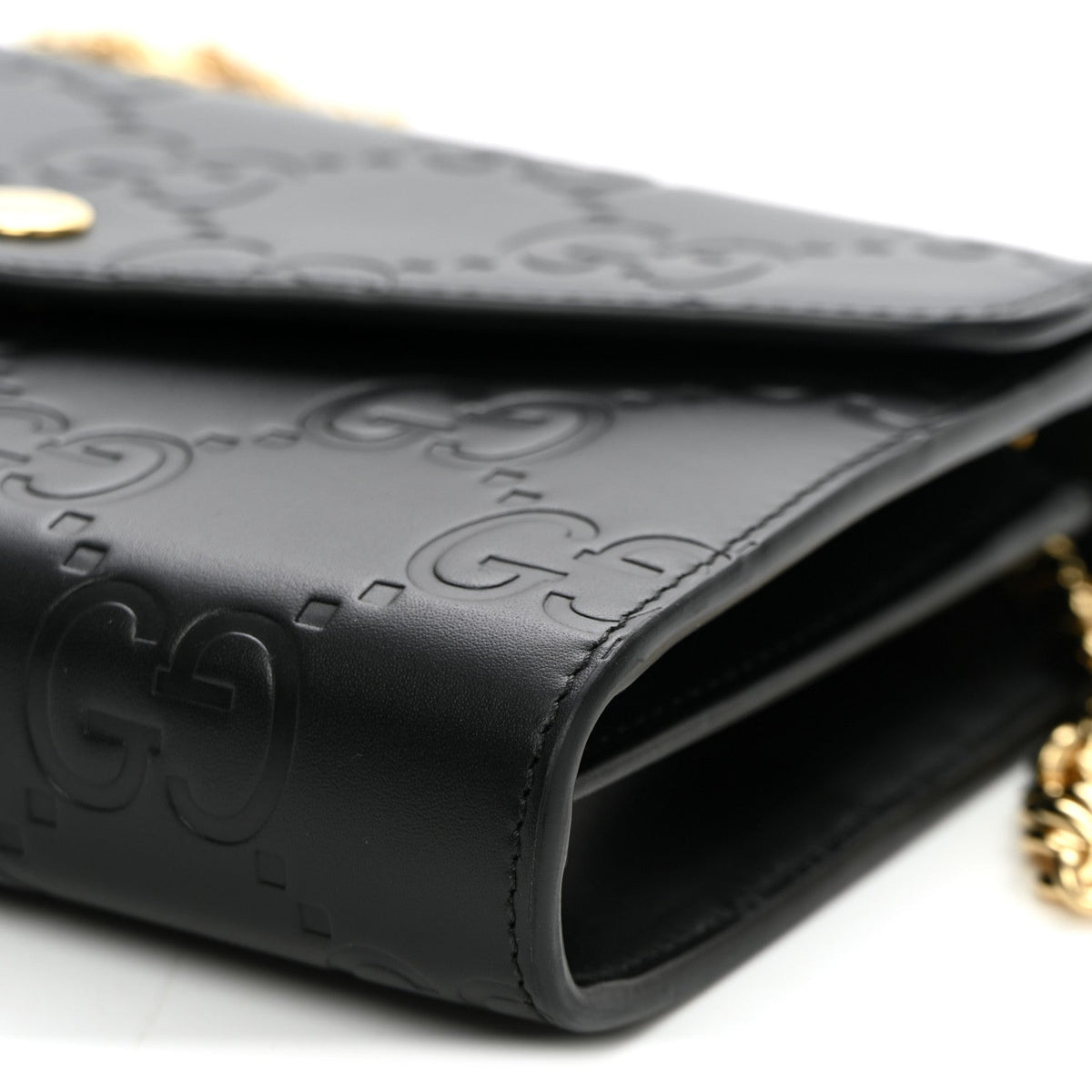 Calfskin Wallet Bag - Black