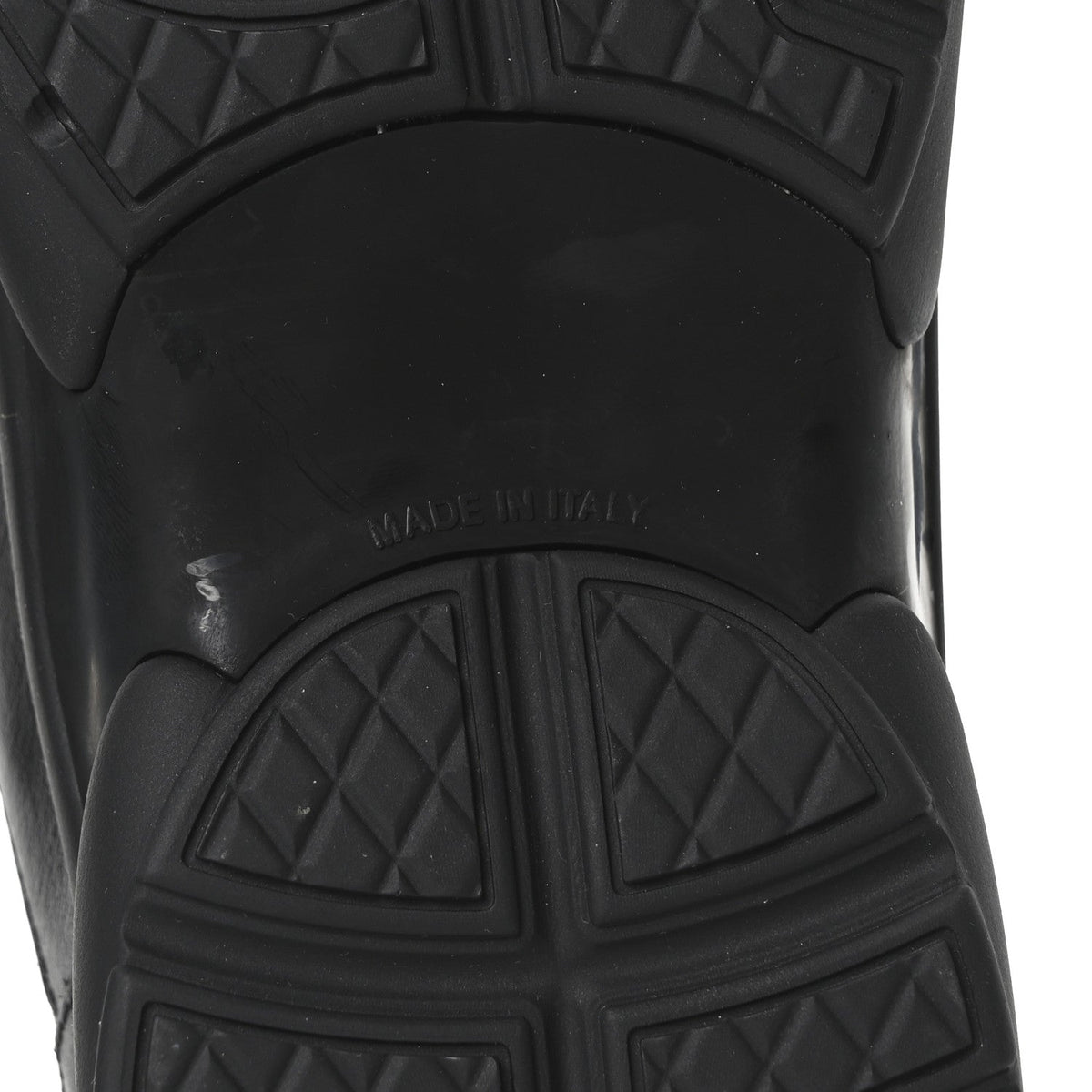 Chanel Lambskin Fabric Women's CC Uniform Sneakers 38.5 Black